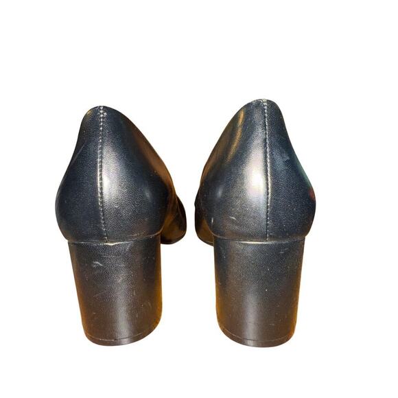 NATURALIZER BLACK LEATHER HEELS SIZE 8 - Picture 3 of 8